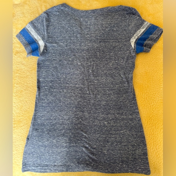 NFL Chargers Team Apparel Gray and Blue Short Sleeve Tee - Picture 3 of 3